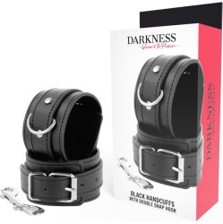 Darkness Bondage TUMŠUMS - MELNI REGULĒJAMI ROKU DZELŽI AR dubultā pastiprinājuma lenti