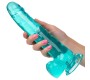 California Exotics CALEX IZMĒRS QUEEN DILDO - ZILS 20,3 CM