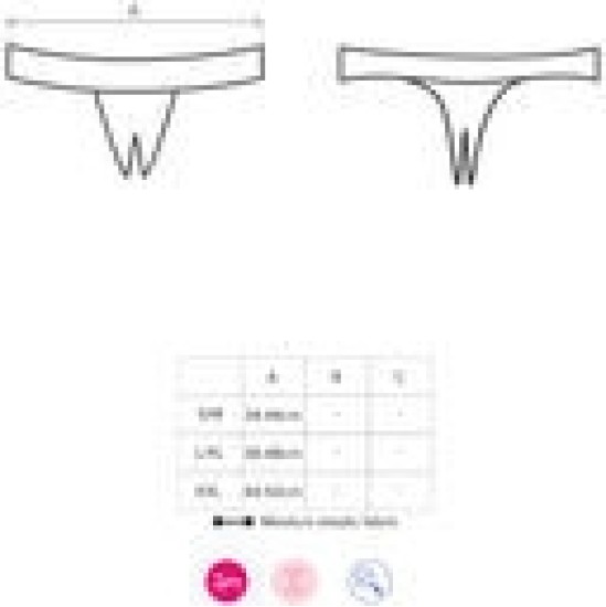 Obsessive Panties & Thong OBSESSIIVSED – MIAMOR XXL RIHMED