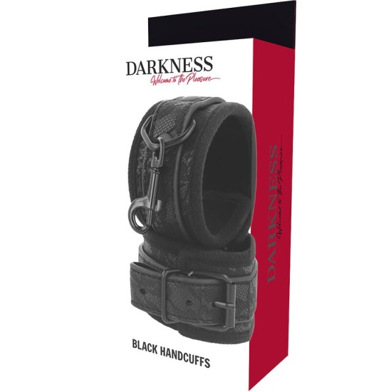 Darkness Bondage DARKNESS - LUXE BLACK BDSM ROKU DZELŽI