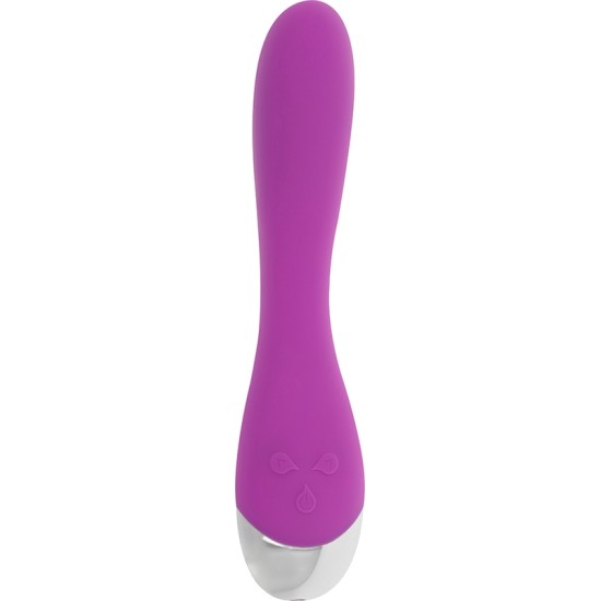 Ohmama Vibrators OHMAMA - ВИБРАТОР 6 РЕЖИМОВ И 6 СКОРОСТЕЙ СИРЕНЕВЫЙ 20,5 СМ