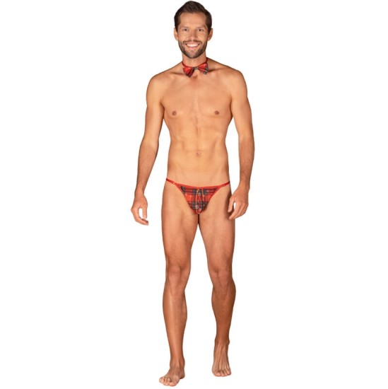 Obsessive Xmas OBSESSIVE - MS MERRILO THONG & BOW TIE ONE SIZE