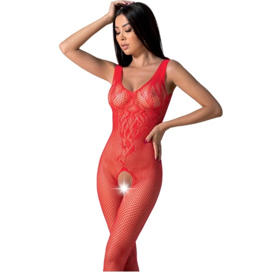 Passion Woman Bodystockings PASSION - BS098 RED BODYSTOCKING ONE SIZE