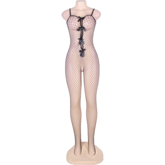 Queen Lingerie CROTHLESS BOWKNOT BODYSTOCKING S-L