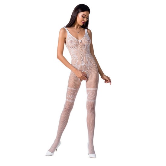 Passion Woman Bodystockings PASSION WOMAN BS069 БЕЛЫЙ БОДИЧУЛКИ, ОДИН РАЗМЕР