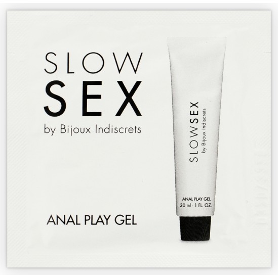 Bijoux Slow Sex ANAL PLAY GEL SINGLE DOSE