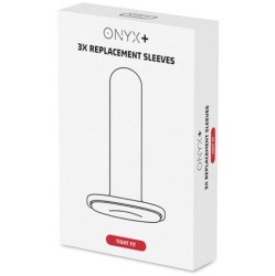 Kiiroo ЗАМЕННАЯ ВТУЛКА ДЛЯ ONYX+ 3 ЕДИНИЦЫ – ПЛОТНАЯ ПРИГЛАЖИВАНИЕ
