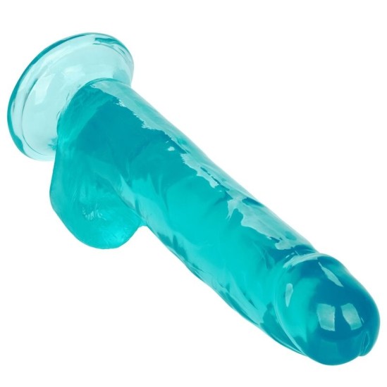 California Exotics CALEX IZMĒRS QUEEN DILDO - ZILS 20,3 CM