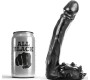 All Black DILDO REALISTIC 19 CM