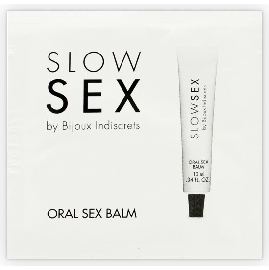 Bijoux Slow Sex ORAL SEX BALM SINGLE DOSE