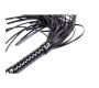 Latetobed Bdsm Line Shinny Handle Flogger 44 cm Black