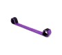 Bondage Play Spreader Bar with 2 Cuffs Purple