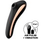 Satisfyer Dual Kiss Clitoris Sucker un Vibe 2 in 1 Black