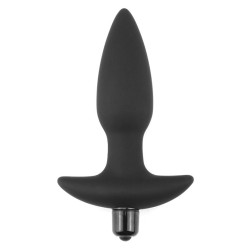 Lovetoy Butt Plug Fantasy Plug ar vibrācijas melnu