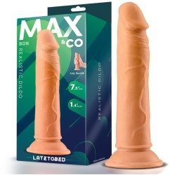 Max & Co Bon Realistic Dildo with Suction Cup 7.5 Flesh