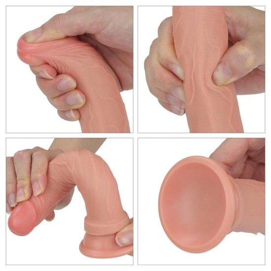 Lovetoy Dildo Nature 7 Жидкая силиконовая плоть