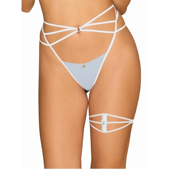 Obsessive Deilana Garter White