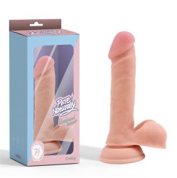 Chisa Undressed Debater Liquid Silicone Dual-Density Realistic Dildo 19.2 cm