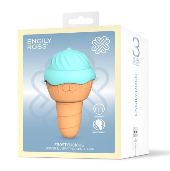 Engily Ross Frostylicious stimulators ar laizīšanu un vibrāciju