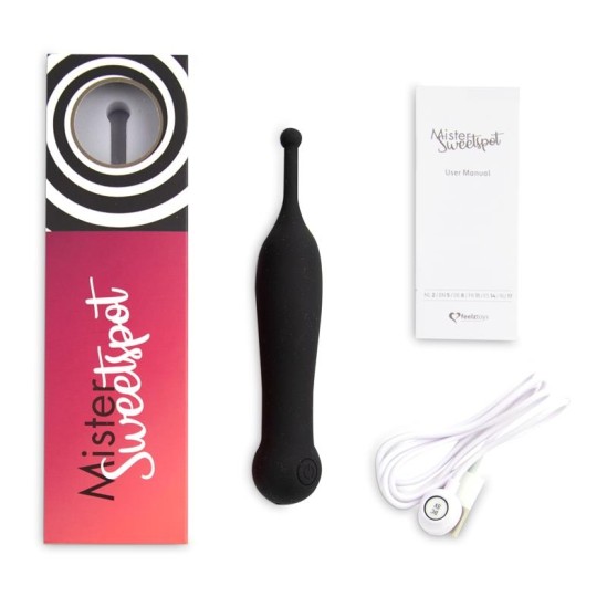 Feelztoys Mister Sweetspot Clitoral Vibrator Black