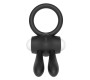 Lovetoy Vibrējošs Cockring Power Clit Black