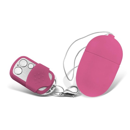 Moove Vibrating Egg with Remote Control Medium Size Pink