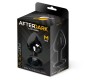 Afterdark Blackgem Metalic Butt Plug with Jewel Black Size M