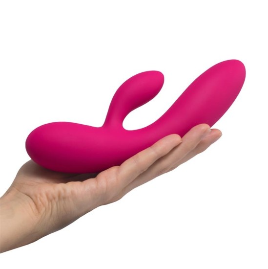 Feelztoys Lea Rabbit vibrators rubīna sarkans (mirdzošs)