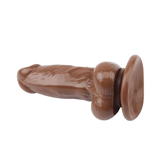 Chisa Dildo Jumbo Jack 6 Vibrating Dildo-Brown