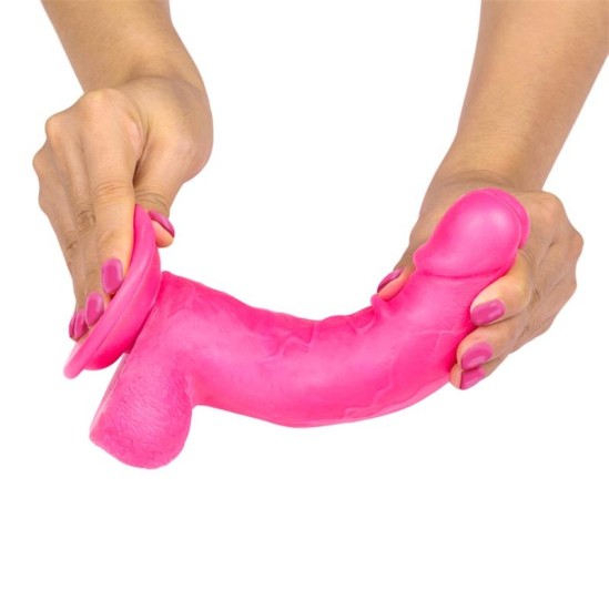 Liketrue Slidy Realistic Dildo Dual Layer Retractable and Adjustable 8