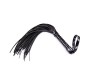Latetobed Bdsm Line Shinny Handle Flogger 44 cm Black