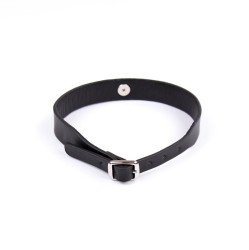 Latetobed Bdsm Line Apykaklė su varpeliu Reguliuojama 43 cm Juoda