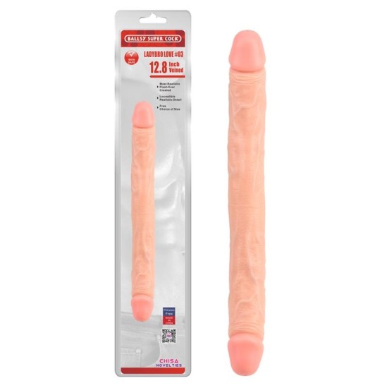 Chisa Dildo Ladybro Love N3 32,5 x 3,5 cm Mīkstums