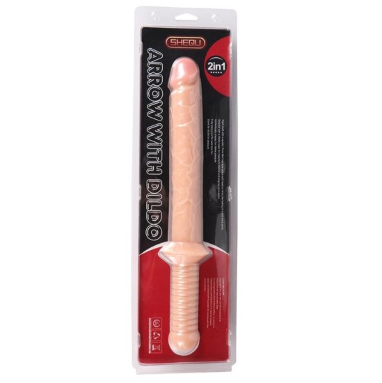 Shequ Realistlik Dildo Väike Mõõk 31,5 cm