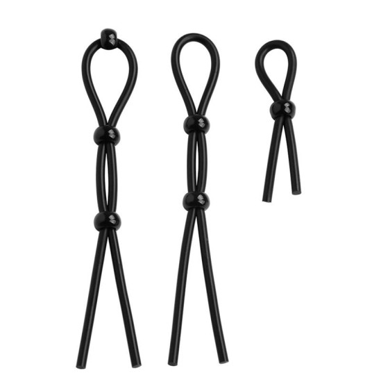 Beast Rings 07 Komplekts masīva silikona krāna gredzeni