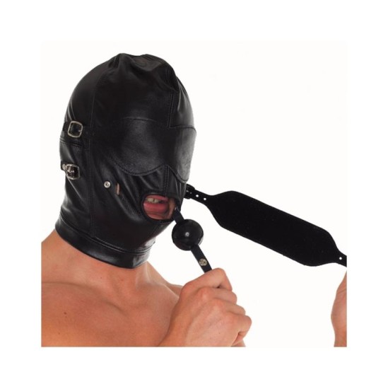 Bondage Play Hood-Adjustable