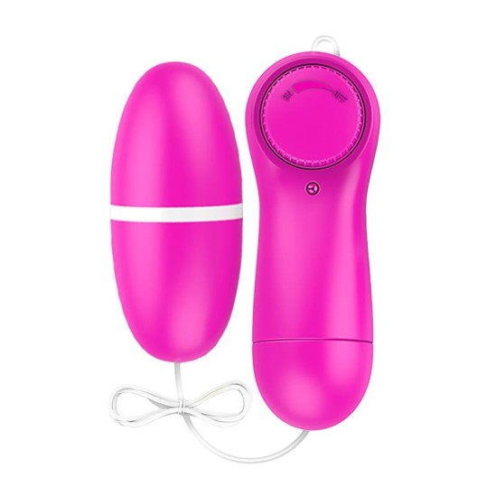 Flu?D Laaso Multi-Speed Vibrating Egg Remote Control Rose