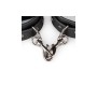 Easytoys Black Synthetic Leather Handcuffs