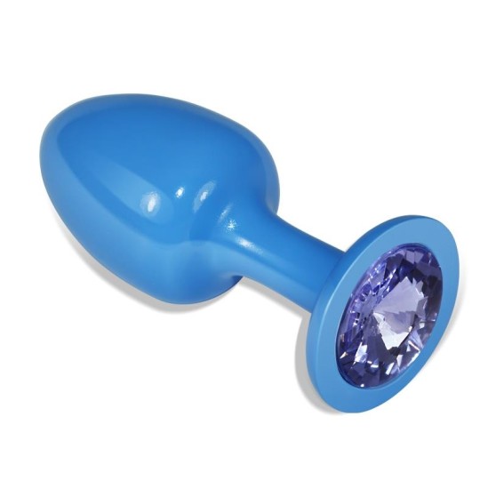 Lovetoy Metāla kontaktdakša Blue Rosebud ar Blue Jewel