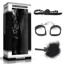 Lovetoy Bondage Kit Deluxe Black