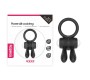 Lovetoy Vibrējošs Cockring Power Clit Black