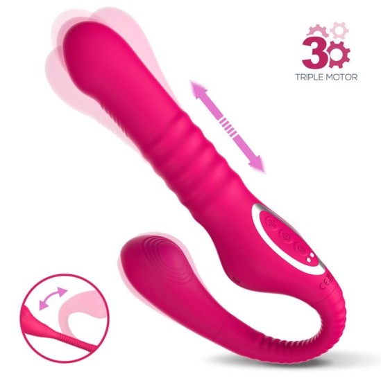 Action No. TwentyThree Double Vibe Pulsation and Thrusting Flexible 180?