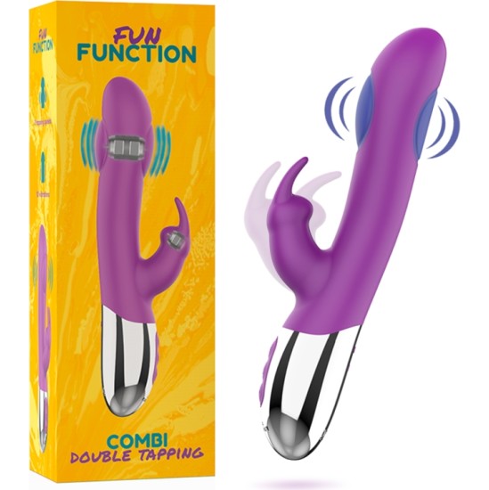 Fun Function Vibrators ar klitora stimulātoru