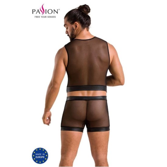 Passion Men PASSION - 053 KOMPLEKT WILLIAM melns S/M