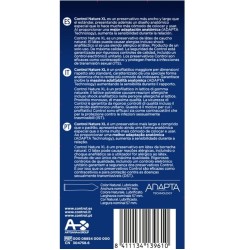 Control Condoms KONTROLE - ADAPTA NATURE XL KONDOMI 12 VIENĪBAS
