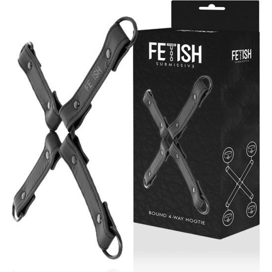 Fetish Submissive Bondage FETISH SUBMISSIVE - VEGAN LEATHER HANDCUFF UNION