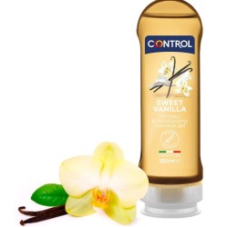 Control Lubes CONTROL - 2EN1 MASSAGE & PLEASURE MADAGASCAR SWEETNESS 200ML