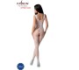 Passion Woman Bodystockings PASSION - BS098 WHITE BODYSSTOCKING VIENAS DYDIS