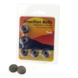 Taloka 5 Brazīliešu Bumbas Lubrikants ar svaiguma efektu