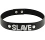 Coquette Accessories COQUETTE CHIC DESIRE - SLAVE VEGAN LEATHER CHOKER